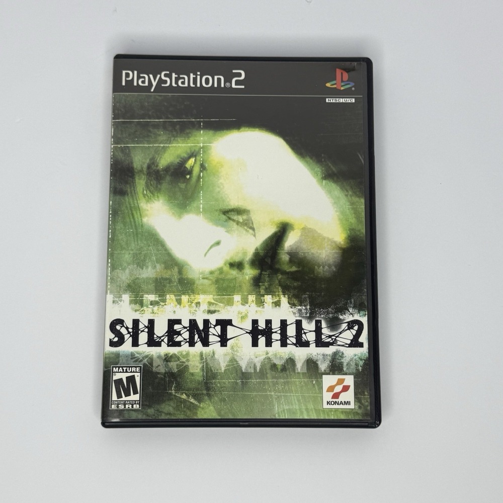 Silent Hill 2 Playstation 2 PS2 Black Label CIB Complete w/ Reg Tested Working